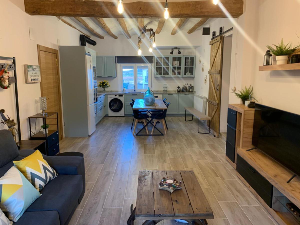 Valverde Alojamiento Con Amplio Salon Y Chimenea.アパートメント エクステリア 写真